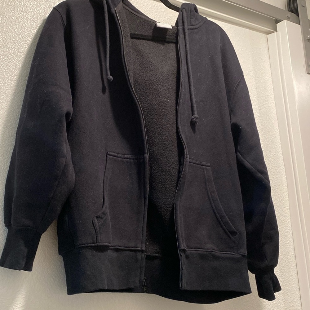 Aritzia TNA Black Boyfriend Jacket